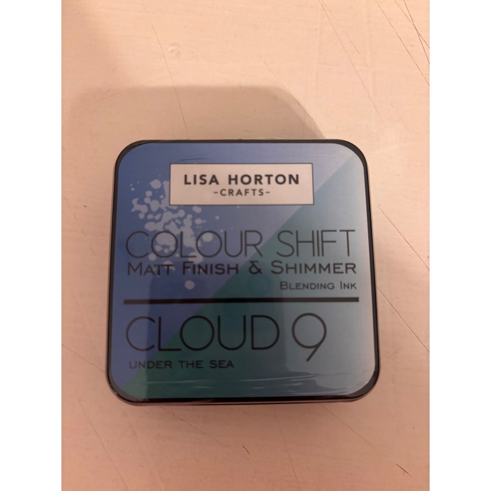 Lisa Horton Crafts Colour Shift Matt Shimmer Blending Ink Cloud 9 Under The Sea